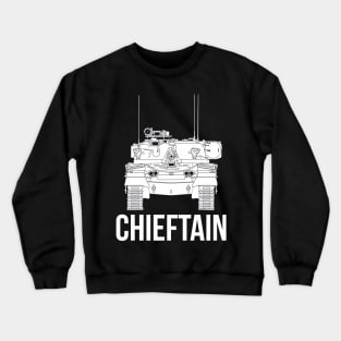 British Chieftain Mk 5 Main Battle Tank Crewneck Sweatshirt